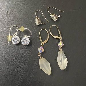 Lot of Sterling Silver 925 Earrings